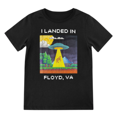 Graphic T-shirt: I Landed In Floyd VA